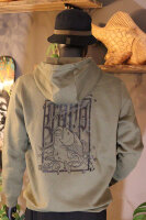 Calli Carp Hoodie Green